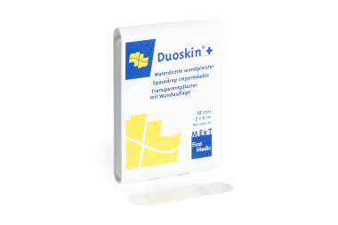 
            Duoskin+, waterdichte wondpleister
    