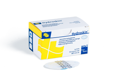 
            Hydroskin, waterdichte wondpleister met Hydrogel
    
