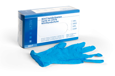 
            Nitril handschoenen MEDIUM - ongepoederd 
    