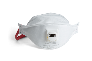Stofmasker FFP3 NR (3M), met ventiel (1 stuk)